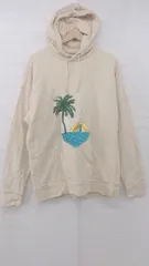 ◇ ocean pacific カジュアル 刺繍 長袖 プルオーバー パーカー サイズXL ベージュ系 レディース メンズ P  【1307080004799】