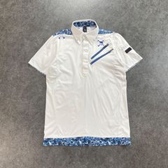 MARK&LONA 迷彩 ポロシャツ ゴルフ 半袖 ジャケット パンツ スカル