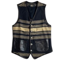 RRL コーデュロイベスト ブラウン Sサイズ ラルフローレン ダブル