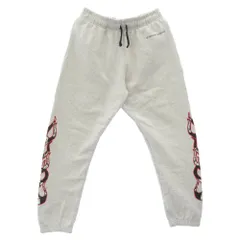 CHROME HEARTS クロムハーツ（原本無） × MATTY BOY マッティボーイ PPO BRAIN SWEATPANTS サイドプリント ブレイン スウェットパンツ グレー系 M【中古】のサムネイル