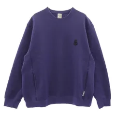 CALEE キャリー 25AW CL-25AW019 HIGH GAUGE DOUBLE KNIT CREW NECK SW ダンボール クルーネック スウェット パープル系 XL【中古】のサムネイル