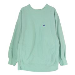 Champion 챔피언 80s ​​USA제 트리코 태그 리버스위브 스웨트 라이트 그린계 XL[중고]