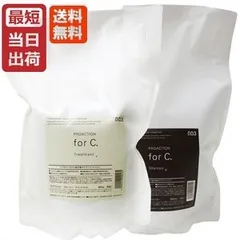 ナンバースリー プロアクション フォーシー forC. 業務用サイズ 3L+3kg シャンプー＆トリートメントセット / 3000mL+3000gのサムネイル