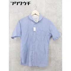 ◇ ◎ FORK&SPOON フォークアンドスプーン URBAN RESEARCH DOORS 半袖 シャツ サイズ38 ブルー メンズ 【中古】 【1002798466227】のサムネイル