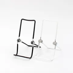 【新品】【1点販売】GIBSON Holders[ギブソンホルダー]Wire Display Stand(S)[ワイヤーディスプレイスタンド スマホスタンド ブックスタンド 本立て 樹脂 折りたたみ 角度調整可能 シンプル]