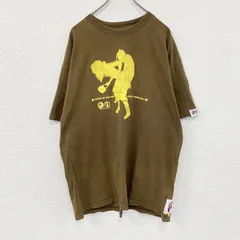 NESTA BRAND　ネスタ　半袖プリントTシャツ　フェード　クルーネック　茶色　ブラウン　XLサイズ　古着【値引き交渉OK！】のサムネイル