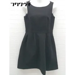 ◇ N Natural Beauty Basic バックジップ ノースリーブ ミニ ワンピース Mサイズ ブラック レディース 【中古】 【1002798985612】のサムネイル