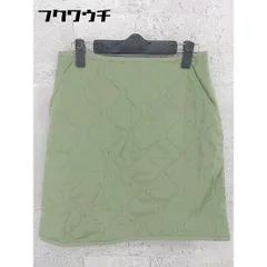 ◇ FREAK'S STORE フリークスストア バックジップ 膝下丈 フレア スカート Mサイズ カーキ レディース 【中古】 【1002798952560】のサムネイル