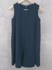 ◇ NATURAL BEAUTY BASIC ナチュラルビューティーベーシック ノースリーブ  オールインワン S ネイビー レディース  【中古】 【1002799052535】のサムネイル
