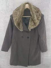 ◇ KBF ケービーエフ URBAN RESEARCH アーバンリサーチ　フェイクファー 長袖 コート ブラウン * 1002799700764 【中古】 【1002799700764】のサムネイル