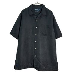 90s Ralph Lauren Shirt CALDWELL L 黒 シルク - メルカリ