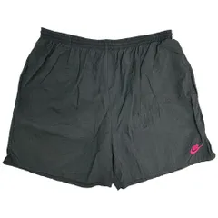 90年代 NIKE ナイキ スイムショートパンツ スポーツ ブラック(メンズ M相当)中古 古着 Y0963