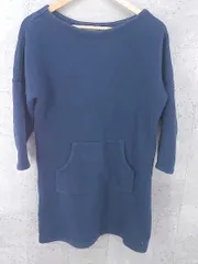 ◇ Traditional Weatherwear トラディショナルウェザーウェア MACKINTOSH 長袖 ミニ チュニック ワンピース S ネイビー *  【1002799930406】のサムネイル