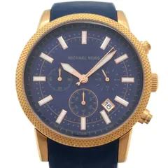 MICHAEL KORS(マイケルコース) 腕時計 - MK-8410 ボーイズ SS/クロノグラフ ネイビーのサムネイル