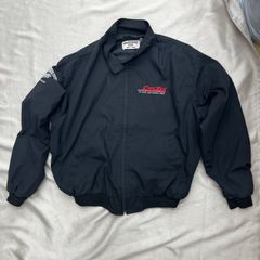 レア80s〜90s Rawlings ビンテージ　ローリングススタジャン L 黒 レア80s〜90s Rawlings ビンテージ ローリングススタジャン L 黒