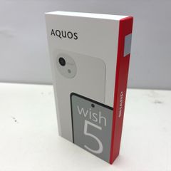 AQUOS wish 5 ホワイト 本体 - メルカリ