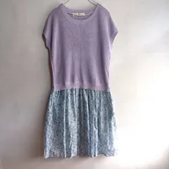 Afternoon tea　リバティワンピース　ラベンダー系のサムネイル