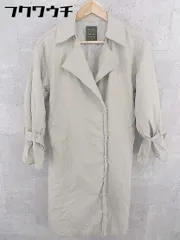 ◇ ◎ PAGEBOY ページボーイ ALICIA ウエストベルト付き 長袖 トレンチ コート サイズM グレー系 レディース 【中古】 【1101250014249】のサムネイル