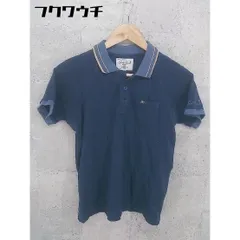 ◇ Arnold Palmer アーノルド パーマー 鹿の子 半袖 ポロシャツ サイズ3 ネイビー レディース 【中古】 【1101280005972】