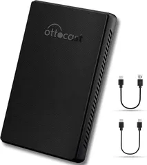 OTTOCAST 互換品 CarPlay AI Box Android カーオーディオ アダプター 画面２分割表示 純正有線CarPlay車両専用 メモリ4GB+ストレージ64GB (ブラック)のサムネイル