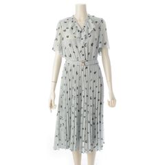 ドゥロワー RESORT2 コットン シルク フリルカフ 長袖 ブラウス 
