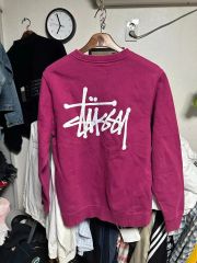 STUSSY ステューシー コットンスウェット マルーン系 Mサイズ - メルカリ