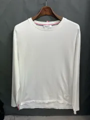 トム・ブラウン スリット Tシャツ - 白 / MJS068A0004210のサムネイル