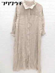 ◇ CLEAR IMPRESSION クリアインプレッション 長袖 ロング ワンピース サイズ2 ベージュ系 レディース 【中古】 【1102040009308】のサムネイル