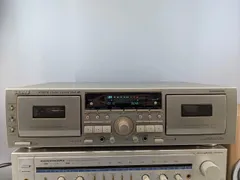通電OK】TEAC ティアック W-860R ダブルカセットデッキ ゴールドカラー