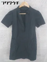 ◇ DES PRES デプレ バックジップ 半袖 膝丈 ワンピース サイズ1 ブラック レディース 【中古】 【1102040016269】のサムネイル