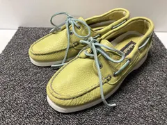 Timberland ティンバーランド デッキシューズ レザー サイズ36 ライトグリーン 黄緑 ライムグリーン レディース
