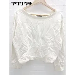 ◇ URBAN RESEARCH ROSSO アーバンリサーチ ロッソ 長袖 トレーナー サイズF ホワイト系 レディース 【中古】 【1102080003724】のサムネイル