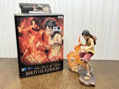 バンプレスト モンキｰ･D･ルフィ ワンピｰス DX フィギュア -BROTHERHOOD- フィギュア
