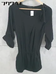 ◇ MAYSON GREY メイソングレイ リボン 長袖 膝丈 ワンピース サイズ2 ブラック レディース 【中古】 【1102090022968】のサムネイル