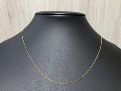18K 4g 40cm ジュエリーマキ スネークチェーン ネックレス - メルカリ