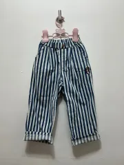 リーミテトゥドゥ キッズ ストライプ ズボン パンツ 130サイズ