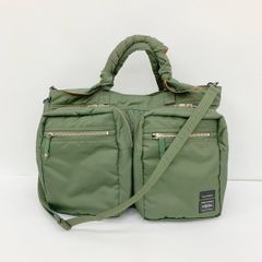 PORTER トートバッグ セージグリーン - メルカリ