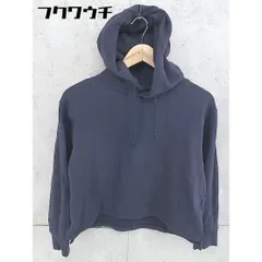 ◇ NATURAL BEAUTY BASIC ナチュラルビューティーベーシック 長袖 パーカー サイズM ネイビー系 レディース 【中古】 【1102160013469】のサムネイル