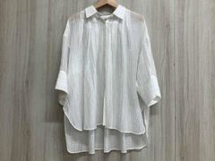 ✨極美品✨ ブルネロクチネリ コットン ロングシャツ シワ加工