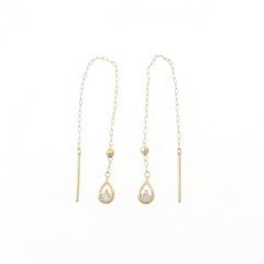 MARIHA ゴールド チェーンステーションピアス - メルカリ
