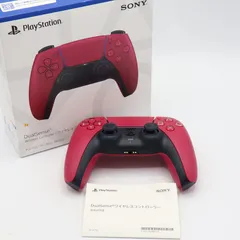 【美品】SONY PlayStation 5 DualSense ワイヤレスコントローラー CFI-ZCT2J02 コズミック レッド PS5 プレイステーション ソニー SIE