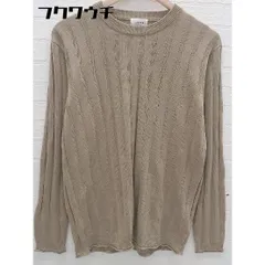◇ JUNRed ジュンレッド 長袖 ニット セーター サイズM ベージュ系 メンズ 【中古】 【1102190012067】のサムネイル