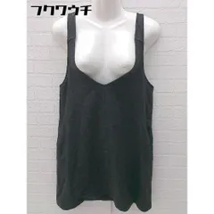 ◇ NATURAL BEAUTY BASIC キャミソール ミニ ワンピース サイズS チャコールグレー レディース  【1102190010162】のサムネイル