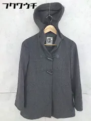 ■ MK MICHEL KLEIN エムケーミッシェルクラン 長袖 ダッフル コート サイズ38 グレー レディース 【中古】 【1102220030443】のサムネイル
