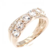 モルガナイト 1.31ct pt950 リング #18 - メルカリ