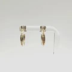 TIFFANY & Co. 1837ナローフープ AG925 シルバー ピアス