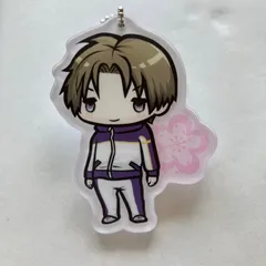 【N6】みんなのくじ 刀剣乱舞 花丸 G賞 もちぷちアクリルキーホルダー へし切長谷部のサムネイル