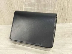 forme Post Wallet フォルメ ポスト ウォレット レザー 本革 二つ折り 財布 ブラック 黒 メンズ レディース のサムネイル