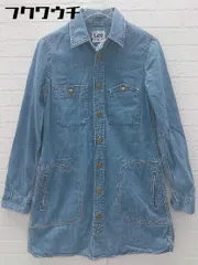 ◇ ◎ Lee リー 長袖 ミニ シャツ ワンピース サイズS ブルー系 レディース 【中古】 【1103040005468】のサムネイル