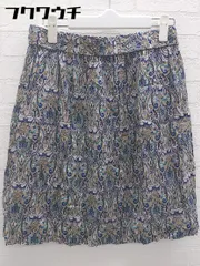 ◇ ◎ 自由区 ジユウク ペチコート付 総柄 ミニ ギャザー スカート サイズ40 マルチ レディース 【中古】 【1103040012541】のサムネイル